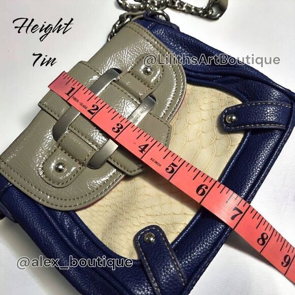 Nine West Crossbody Leather Purse Bag (Q001) for Women - Picture 8 of 13